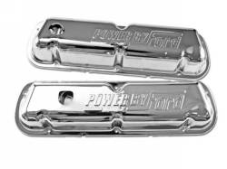 Scott Drake - 1968 - 1970 Mustang  Valve Covers (OE, Chrome)