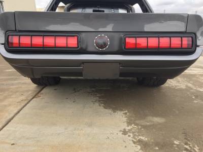 GTRS Rear Valance and Tail Light Panel with Shelby Style End Caps and Trunk Lid