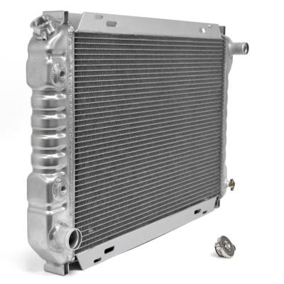 All Classic Parts - 79 - 93 Mustang MaxCore Aluminum Radiator, 2 Row Performance