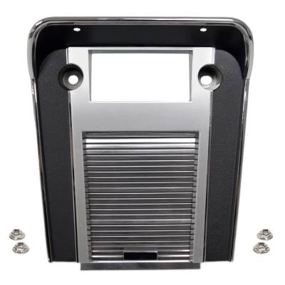 All Classic Parts - 67 Mustang Center Console Radio Bezel with Slide-up Door