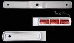 65 - 66 Mustang Custom S-Style Tail Panel w/ LED