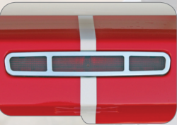 Drake Muscle Cars - 2005 - 2009 Mustang 3rd Brake Light Trim, Satin - Image 2