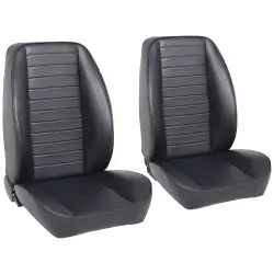 1964 - 1973 Mustang TMI So-Cal Front Bucket Seats with Bolsters