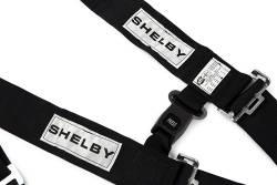 Miscellaneous - 1965 - 1973, 1979-2016 Mustang Shelby Seat Belt, Black, 5 Point Harness - Image 3