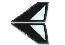 87-93 Mustang Hatchback Rear Quarter Windows, (pair)