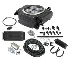 64 - 73 Mustang Holley Sniper 2 EFI, Master kit, With Power Dist Mod, Black